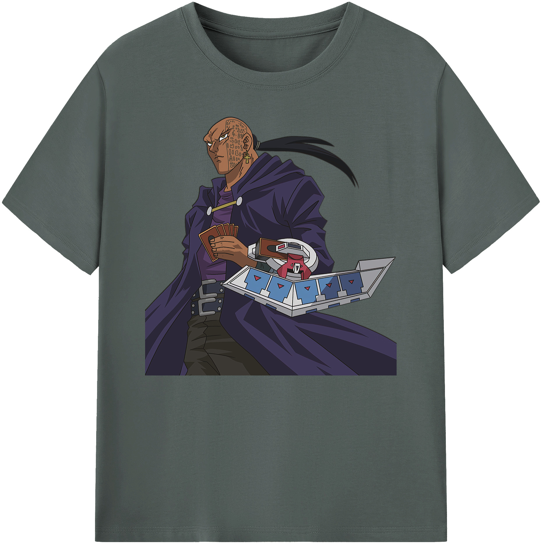 （画像用） 遊☆戯☆王 Yu-Gi-Oh! 綿100％ メンズ半袖Tシャツ｜肌触りやわらか＆通気性